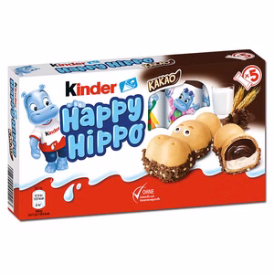 Ferrero Kinder Happy Hippo Cacao 5er Pack Bild 1