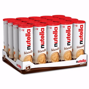 Ferrero Nutella Biscuits 12er, Nussnugatcreme, 20 Rollen je 166g Ferrero Nutella Biscuits 12er, Nussnugatcreme, 20 Rollen je 166g Bild 1