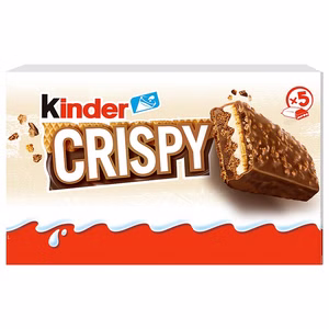 Ferrero Kinder Crispy, Riegel, Schokolade, Waffel, 5er Packung Ferrero Kinder Crispy, Riegel, Schokolade, Waffel, 5er Packung Bild 1