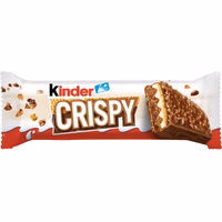 Ferrero Kinder Crispy, Riegel, Schokolade, Waffel, 5er Packung Ferrero Kinder Crispy, Riegel, Schokolade, Waffel, 5er Packung Bild 2