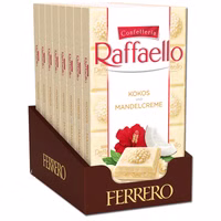Ferrero Raffaello, Kokos, 8 Tafeln je 90g Ferrero Raffaello, Kokos, 8 Tafeln je 90g Bild 1