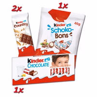 Ferrero Kinder Mix Weihnachts-Tüte, Schokolade, 193g Ferrero Kinder Mix Weihnachts-Tüte, Schokolade, 193g Bild 3