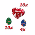 Ferrero Kinder Mix Tischadventskalender, Schokolade, 113g Ferrero Kinder Mix Tischadventskalender, Schokolade, 113g Bild 4