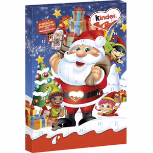 Ferrero Kinder Mini Mix Adventskalender, Schokolade, 151g Ferrero Kinder Mini Mix Adventskalender, Schokolade, 151g Bild 1