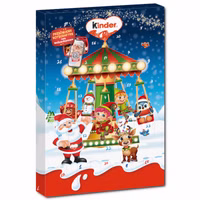 Ferrero Kinder Mini Mix Adventskalender, Schokolade, 151g Ferrero Kinder Mini Mix Adventskalender, Schokolade, 151g Bild 2