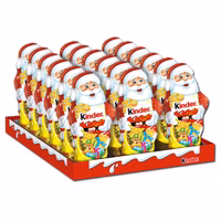 Ferrero Kinder Weihnachtsmann, Schokolade, 18 Stück je 110g Ferrero Kinder Weihnachtsmann, Schokolade, 18 Stück je 110g Bild 1