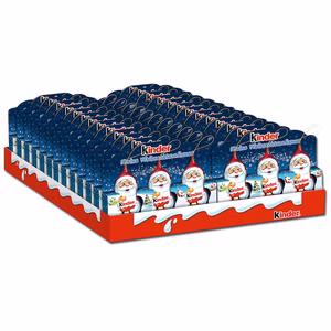 Ferrero Kinder Weihnachtsmann, Schokolade, 26 Packungen je 3x15g Ferrero Kinder Weihnachtsmann, Schokolade, 26 Packungen je 3x15g Bild 1