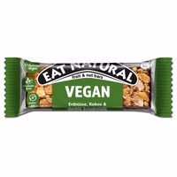 Eat Natural Vegan Erdnüsse, Kokos & dunkle Schokolade 12 Riegel je 40g Eat Natural Vegan Erdnüsse, Kokos & dunkle Schokolade 12 Riegel je 40g Bild 2
