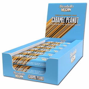 Barebells Vegan Protein Bar Caramel Peanut 12 Riegel je 55g Bild 1