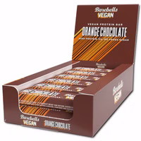 Barebells Vegan Protein Bar Orange Chocolate 12 Riegel je 55g Barebells Vegan Protein Bar Orange Chocolate 12 Riegel je 55g Bild 1
