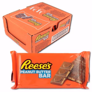 Reeses Peanut Butter Bar, Erdnussbutter, 16 Tafeln je 90g Bild 1