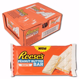 Reeses Peanut Butter Bar White, Erdnussbutter, 16 Tafel je 90g Bild 1