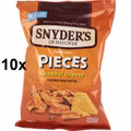 Snyders Pretzel Pieces Cheddar Cheese, Laugengebäck, 10 Beutel je 110g Bild 1