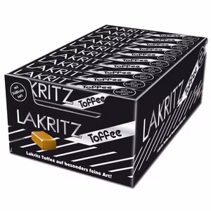 Van Melle Lakritz Toffee 40 Packungen je 41g Van Melle Lakritz Toffee 40 Packungen je 41g Bild 1