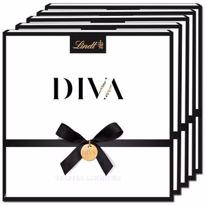 Lindt Diva Collier-Packung, 182g, Praline, 5 Packungen Lindt Diva Collier-Packung, 182g, Praline, 5 Packungen Bild 1