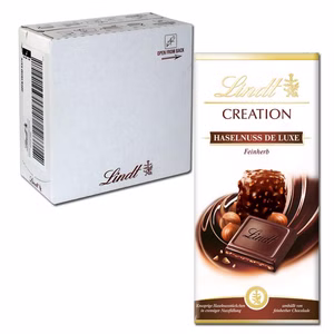 Lindt Creation Haselnuss de Luxe, Schokolade, 14 Tafeln je 150g Lindt Creation Haselnuss de Luxe, Schokolade, 14 Tafeln je 150g Bild 1