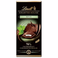 Lindt Edelbitter Mousse Minze, Schokolade, 150g 13 Tafeln Lindt Edelbitter Mousse Minze, Schokolade, 150g 13 Tafeln Bild 2
