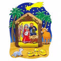 Storz Weihnachtskrippe mit Landschaft Schokolade 60 Stk Storz Weihnachtskrippe mit Landschaft Schokolade 60 Stk Bild 1