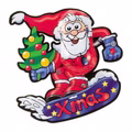 Storz Snowboard Santa Schokoladen-Figur, 60 Stück Storz Snowboard Santa Schokoladen-Figur, 60 Stück Bild 1