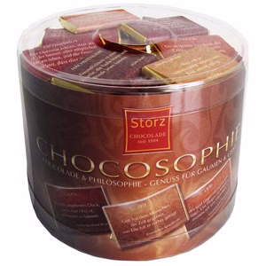 Storz Täfelchen Chocosophie, Schokolade, 100 Stück Storz Täfelchen Chocosophie, Schokolade, 100 Stück Bild 1