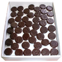 Lühders Pfefferminz-Taler, Schokolade, Praline 2 Kg Lühders Pfefferminz-Taler, Schokolade, Praline 2 Kg Bild 2