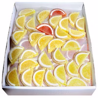 Lühders Apfelsinen- u. Zitronen-Gelee Scheiben 3 Kg Lühders Apfelsinen- u. Zitronen-Gelee Scheiben 3 Kg Bild 2