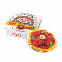 Look o Look Candy Pizza aus Fruchtgummi 7 Packungen je 300g Look o Look Candy Pizza aus Fruchtgummi 7 Packungen je 300g Bild 2