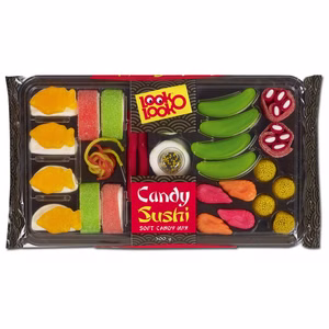 Look o Look Candy Sushi aus Fruchtgummi, Schaumzucker 300g Bild 1