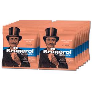 Krügerol Hals-Bonbons, Hustenbonbon, 14 Beutel je 50g Krügerol Hals-Bonbons, Hustenbonbon, 14 Beutel je 50g Bild 1