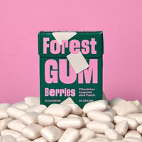 Forest Gum Berries, plastikfreies Kaugummi, 18 Packungen je 20g Forest Gum Berries, plastikfreies Kaugummi, 18 Packungen je 20g Bild 4