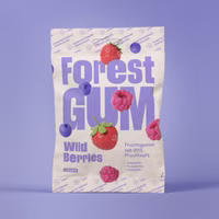 Forest Gum Wild Berries, Fruchtgummi, 12 Beutel je 100g Forest Gum Wild Berries, Fruchtgummi, 12 Beutel je 100g Bild 3
