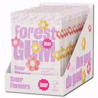 Forest Gum Sour Flowers, saures Fruchtgummi, 12 Beutel je 100g Forest Gum Sour Flowers, saures Fruchtgummi, 12 Beutel je 100g Bild 1