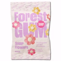 Forest Gum Sour Flowers, saures Fruchtgummi, 12 Beutel je 100g Forest Gum Sour Flowers, saures Fruchtgummi, 12 Beutel je 100g Bild 2