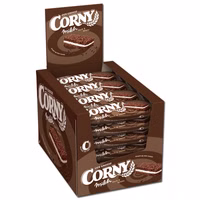 Corny Milch Dark & White 24 Riegel je 40g Corny Milch Dark & White 24 Riegel je 40g Bild 1