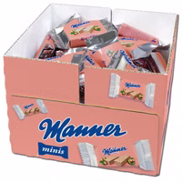 Manner Original Nepolitaner Minis, Waffeln, 60 Stück Manner Original Nepolitaner Minis, Waffeln, 60 Stück Bild 1