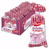 Piasten Schokolinsen 20 Beutel je 225g Piasten Schokolinsen 20 Beutel je 225g Bild 1