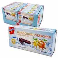 DeBeukelaer Erfrischungsstäbchen Orange-Zitronen-Mix 20 Packungen je 75g DeBeukelaer Erfrischungsstäbchen Orange-Zitronen-Mix 20 Packungen je 75g Bild 1