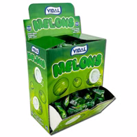 Vidal Melons Kaugummi gefüllt 200 Stück je 4,3g Vidal Melons Kaugummi gefüllt 200 Stück je 4,3g Bild 1