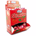 Vidal Strawbs Erdbeere Kaugummi gefüllt 200 Stück je 4,5g Bild 1
