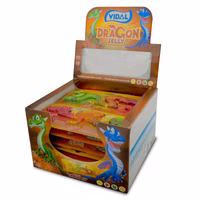 Vidal Dragon Jelly, Fruchtgummi-Drache, 11 Packungen je 66g Vidal Dragon Jelly, Fruchtgummi-Drache, 11 Packungen je 66g Bild 1