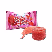 Vidal Rolla Belta Erdbeere Fruchtgummirolle 24 Stück je 20g Vidal Rolla Belta Erdbeere Fruchtgummirolle 24 Stück je 20g Bild 2
