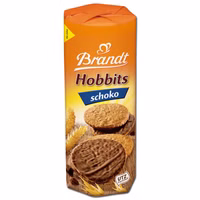 Brandt Hobbits Schoko, Gebäck, Haferkeks, 18 Rollen je 265g Brandt Hobbits Schoko, Gebäck, Haferkeks, 18 Rollen je 265g Bild 2