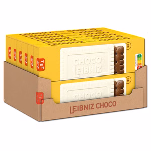 Bahlsen Leibniz Choco Black'n White, Kekse, 12 Packungen je 125g Bild 1