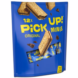 Leibniz Pick Up Choco Minis im Beutel 12 Riegel Bild 1