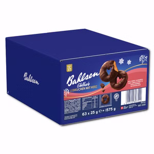 Bahlsen Lebkuchen mit Herz einzeln verpackt, ca. 63 Stück Bild 1
