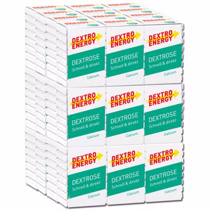 Dextro Energy Calcium, Traubenzucker, Würfel, 36 Packungen je 46g Dextro Energy Calcium, Traubenzucker, Würfel, 36 Packungen je 46g Bild 1