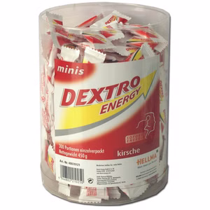 Dextro Energy Minis Kirsche Dose Traubenzucker 300 Stk Dextro Energy Minis Kirsche Dose Traubenzucker 300 Stk Bild 1
