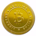 Bitcoin Schokotaler, Schoko-Münzen, ca. 370 Stück Bitcoin Schokotaler, Schoko-Münzen, ca. 370 Stück Bild 5