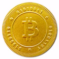Bitcoin Schokotaler, Schoko-Münzen, ca. 370 Stück Bitcoin Schokotaler, Schoko-Münzen, ca. 370 Stück Bild 6
