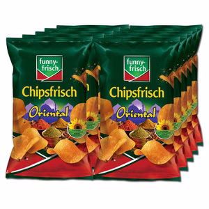 Funny Frisch Chipsfrisch Oriental 10 Beutel je 150g Bild 1
